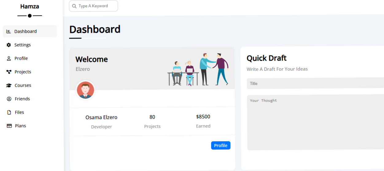 Landing Page for loen